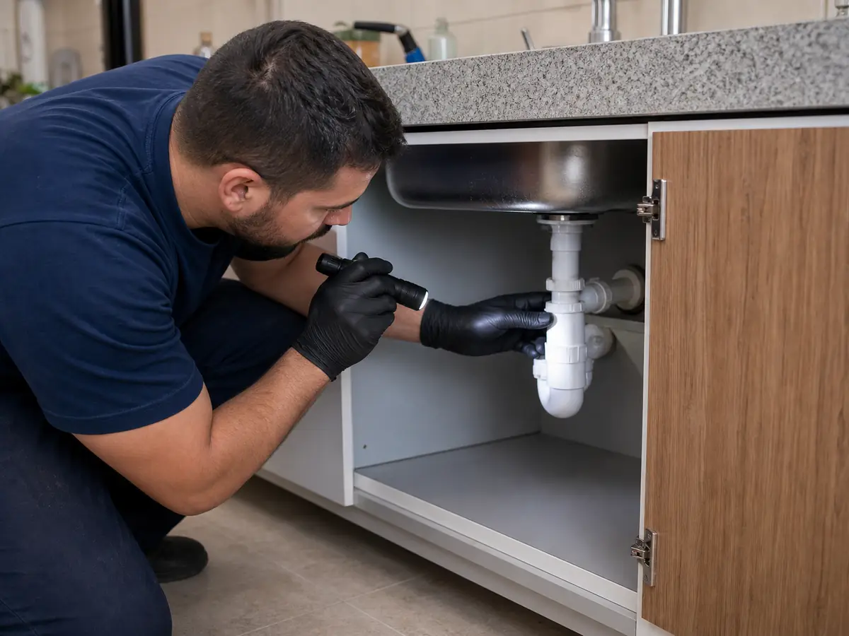 mau cheiro na cozinha em Penha - plumbing service