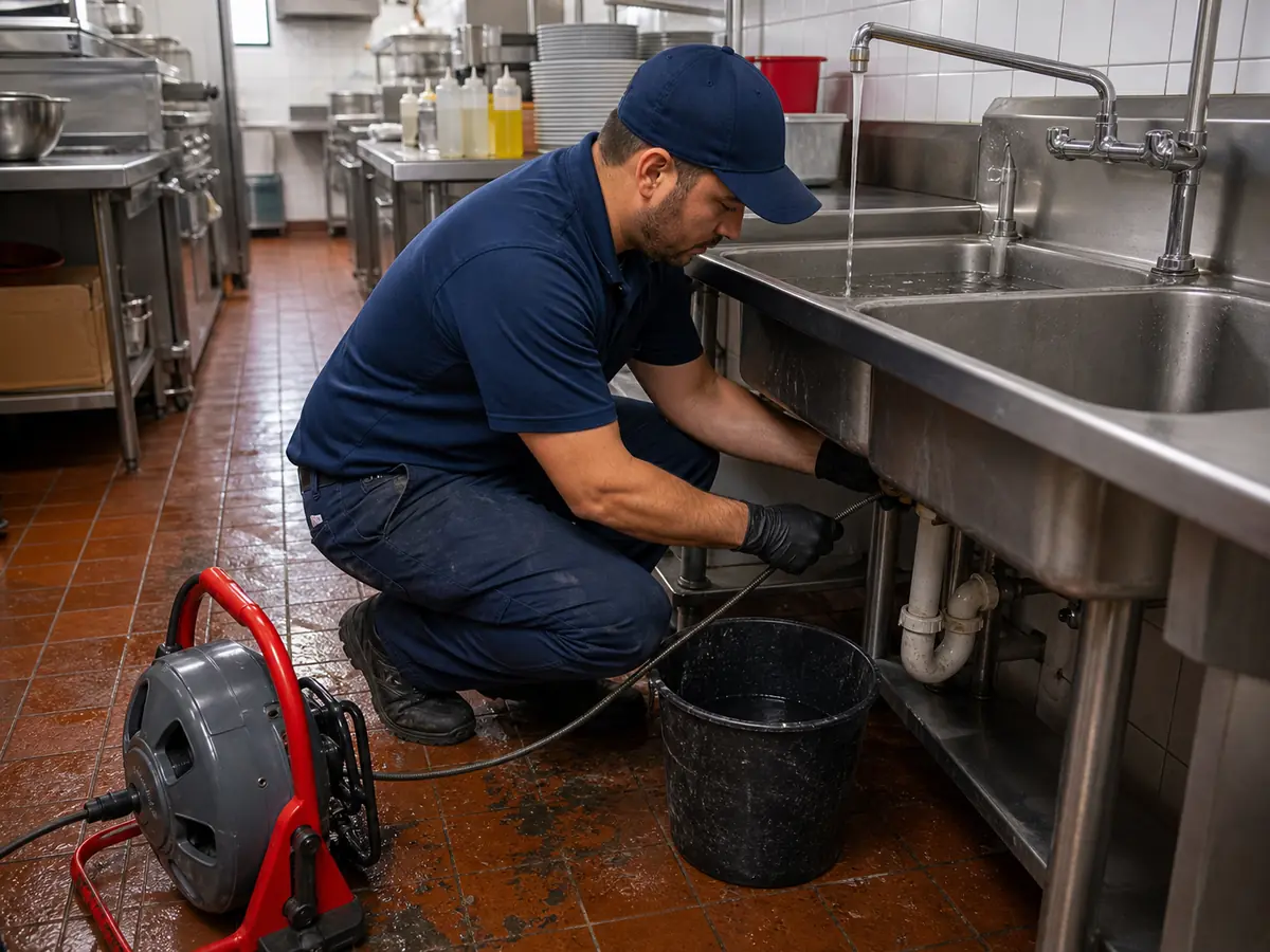 pia lenta em restaurante em Penha - plumbing service